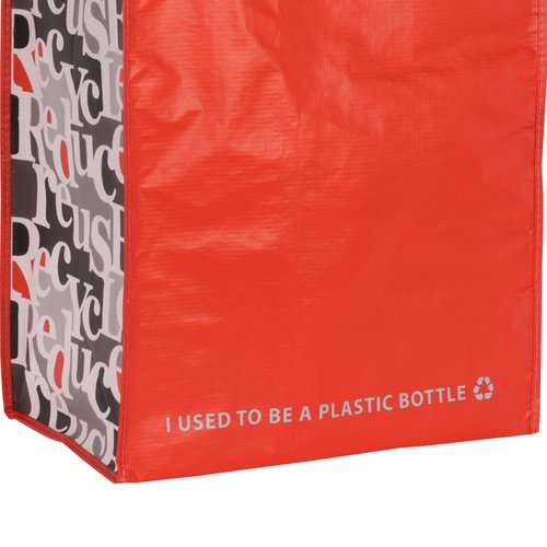 Additional Image 3 - a red bag with a black and white design