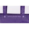 View Image 5 of 5 of Expressions Grocery Tote - Purple