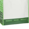 View Image 3 of 5 of Expressions Grocery Tote - Green - 24 hr