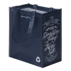 View Image 3 of 3 of Expressions Grocery Tote - Navy - 24 hr