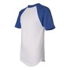 View Image 2 of 2 of Augusta Sportswear Baseball Jersey - Embroidered - White