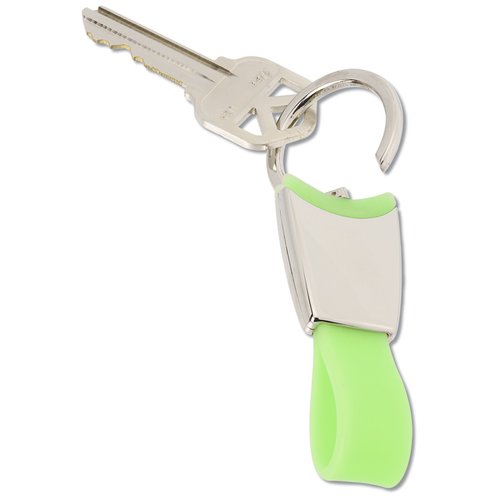Additional Image 1 - a keychain with a green handle