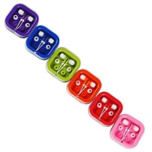 Additional Image 1 - a row of colorful square buttons