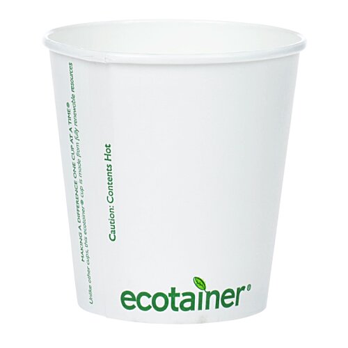 Additional Image 1 - a white cup with green text