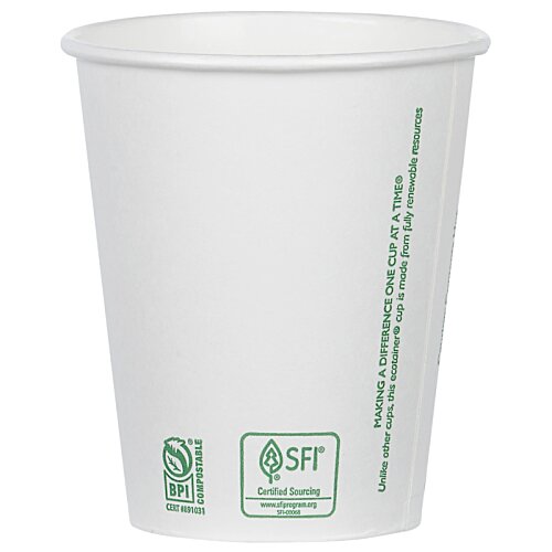 Additional Image 2 - a white cup with green text