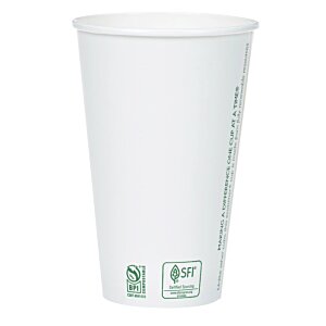 Additional Image 2 - a white cup with green text