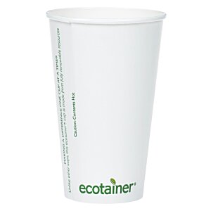 Additional Image 1 - a white cup with green text