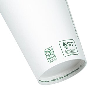 Additional Image 3 - a close up of a white cup