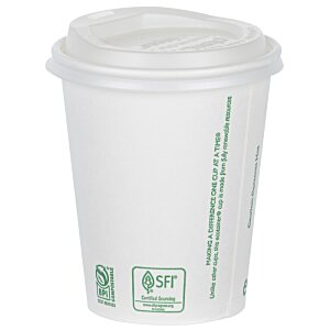Additional Image 3 - a white cup with a lid