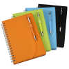 View Image 3 of 3 of Neoskin Spiral Notebook with Tempest Pen