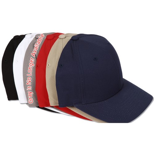 Additional Image 1 - a blue hat with red white and blue stripes