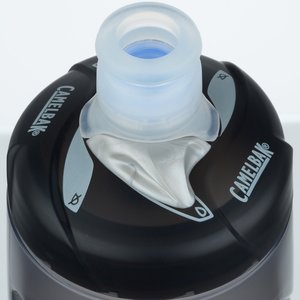 Additional Image 1 - a black and silver bottle with a white plastic cap