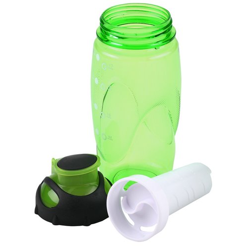 Additional Image 1 - a green and white water bottle