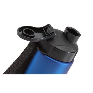 Additional Image 2 - a close up of a blue and black water bottle