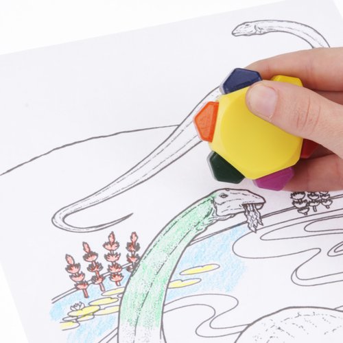 Additional Image 2 - a hand holding a yellow crayon