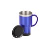 Additional Thumbnail Image 1 - a blue and silver coffee mug