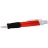 a red and black pen