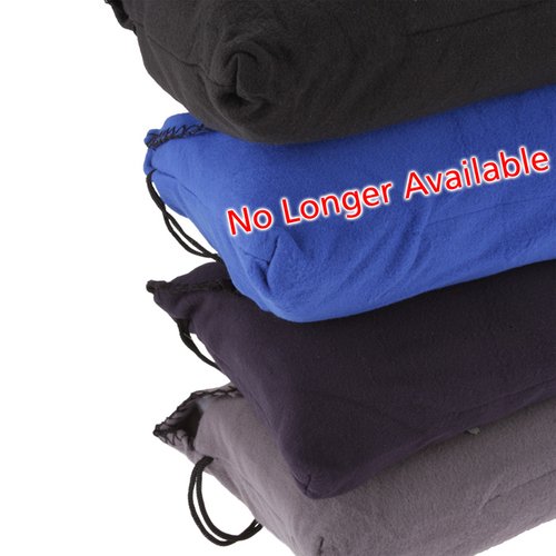 Additional Image 1 - a stack of black and blue pillows