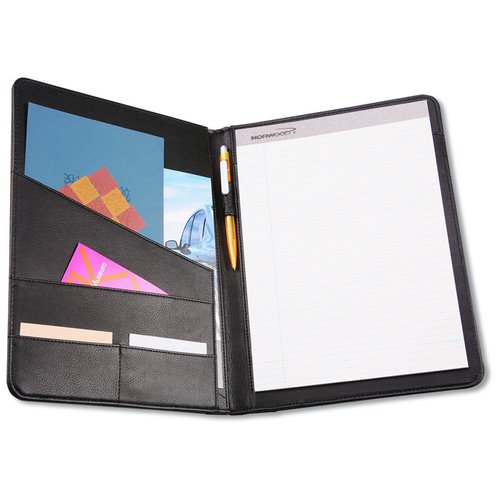 Additional Image 1 - a black folder with a white cover