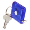 View Image 4 of 4 of 3' Square Tape Measure Keyholder - Translucent - FC