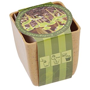 Additional Image 1 - a brown box with a green label