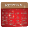 View Image 4 of 5 of Greeting Card with Magnetic Calendar - Red & Gold New Year