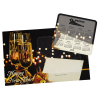 View Image 2 of 3 of Greeting Card with Magnetic Calendar - Champagne