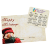 View Image 3 of 3 of Greeting Card with Magnetic Calendar - Snowman