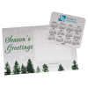 View Image 3 of 3 of Greeting Card with Magnetic Calendar - Snowfall