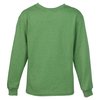 View Image 3 of 3 of 5.2 oz. Cotton Long Sleeve T-Shirt - Kids' - Screen