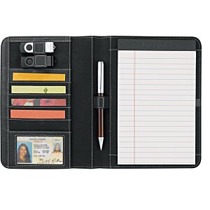 Additional Image 1 - a black folder with a white sheet of paper