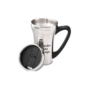 Additional Image 1 - a white and black coffee mug