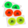View Image 2 of 2 of Reflective Sticker Set - Twin Dots