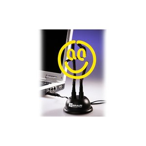 Additional Image 1 - a yellow smiley face on a black stand