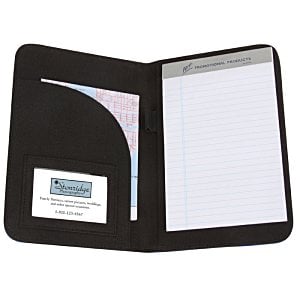 Additional Image 1 - a black folder with a white paper inside