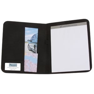 Additional Image 1 - a black and white card holder
