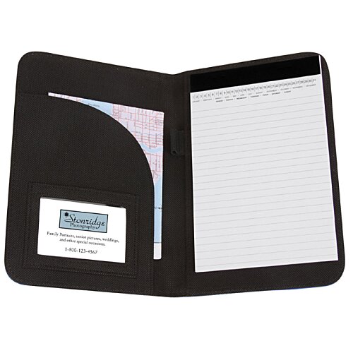 Additional Image 1 - a black folder with a white paper inside