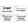 View Image 2 of 4 of Sassy Rectangle Tag - Opaque