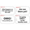 Additional Thumbnail Image 2 - a group of rectangular labels with black text