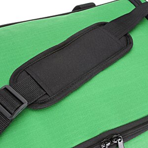 Additional Image 3 - a green bag with a black strap