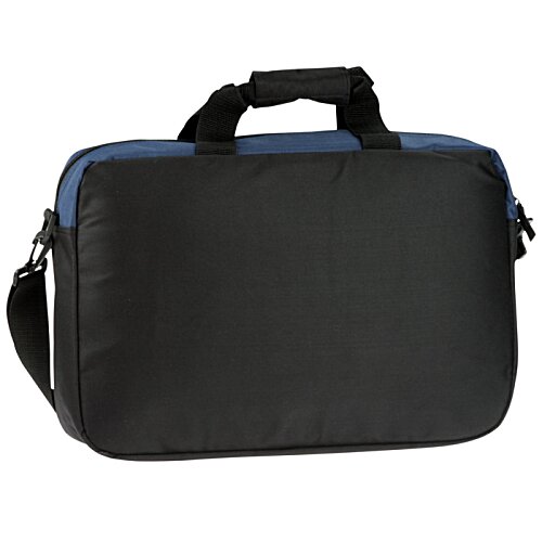 Additional Image 2 - a black briefcase with a strap