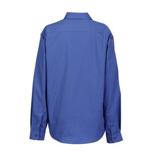 Additional Image 1 - a blue shirt on a white background