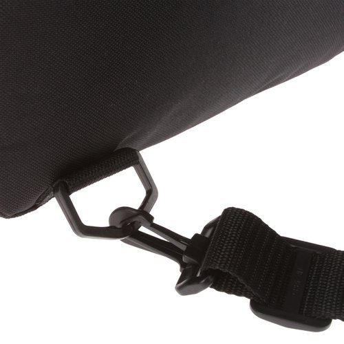 Additional Image 1 - a black strap on a black bag