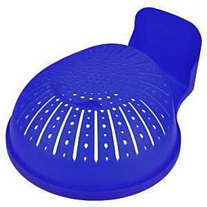 Additional Image 1 - a blue plastic shower head
