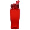View Image 3 of 4 of PolySure Twister Water Bottle with Flip Lid - 24 oz. - 24 hr