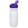 View Image 3 of 3 of Move-It Bike Bottle with Flip Lid - 20 oz. - Translucent - 24 hr