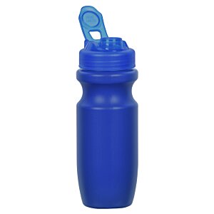 Additional Image 3 - a blue plastic water bottle