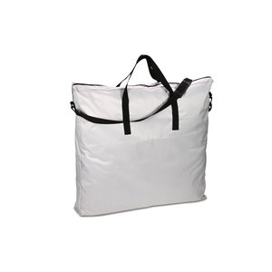 Additional Image 3 - a white bag with black straps