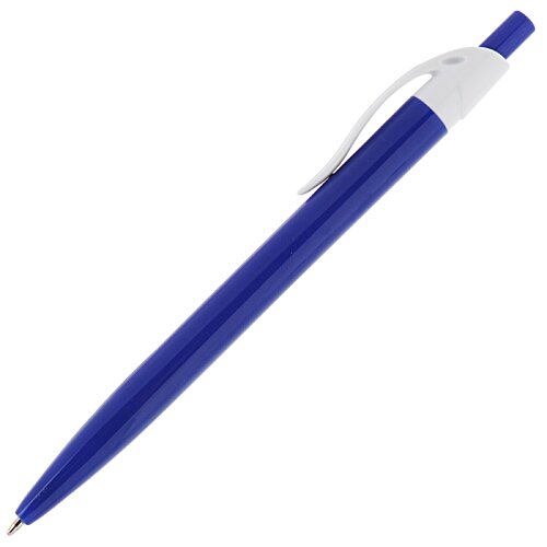 Additional Image 1 - a blue pen with a white cap