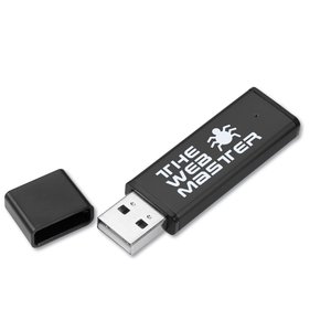 Additional Image 1 - a black usb flash drive
